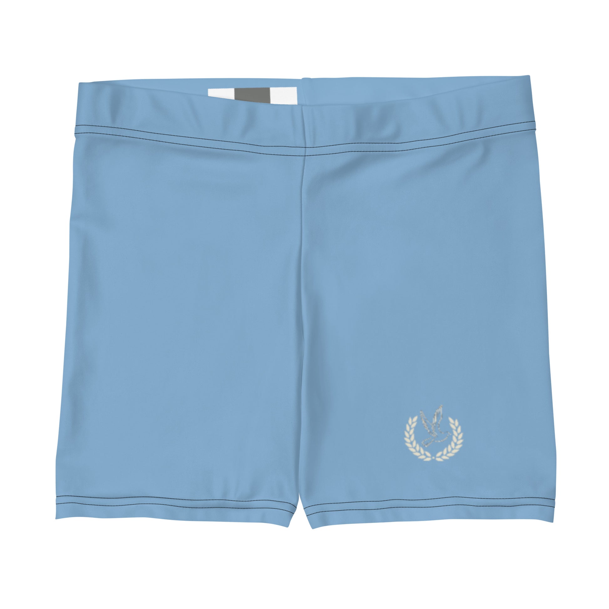 Light Blue Spandex Shorts